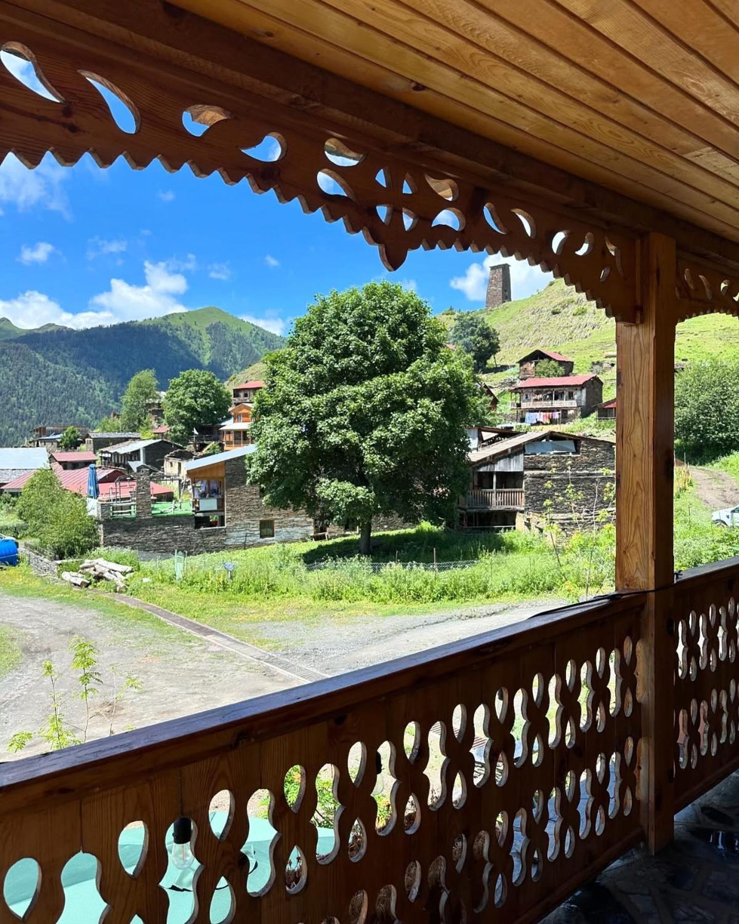 Guesthouse Lasharai Omalo المظهر الخارجي الصورة
